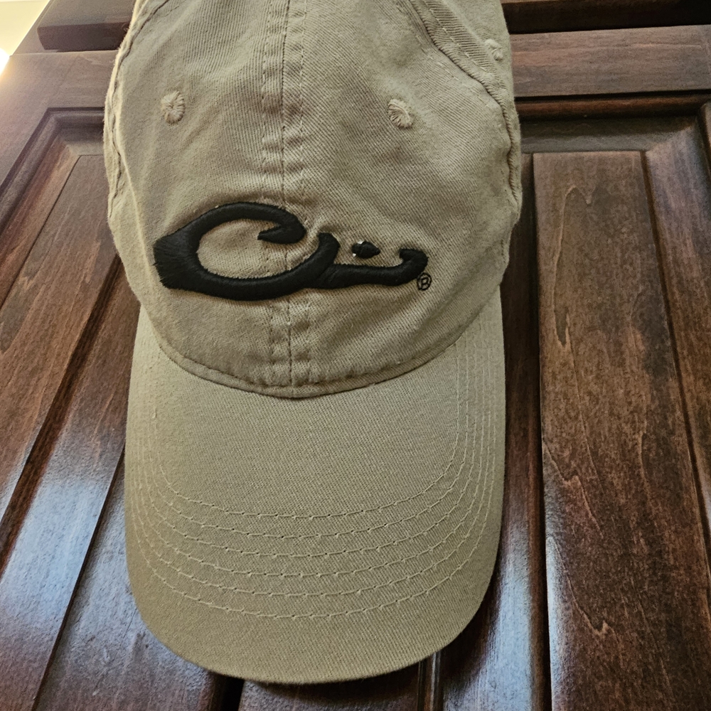 Drake Tan Cap with Black Logo